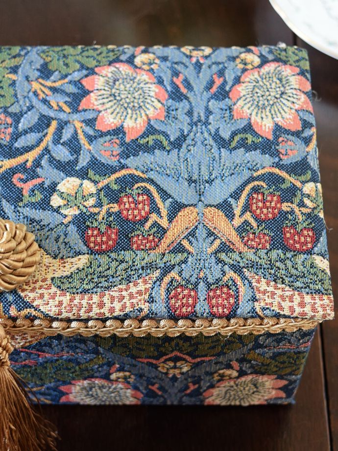 ジュエリーボックス 小物入れ 宝石箱 ジェニファーテイラー ウィリアムモリス インテリア雑貨 ヴィヴィアン【ジェニファーテイラー正規輸入元