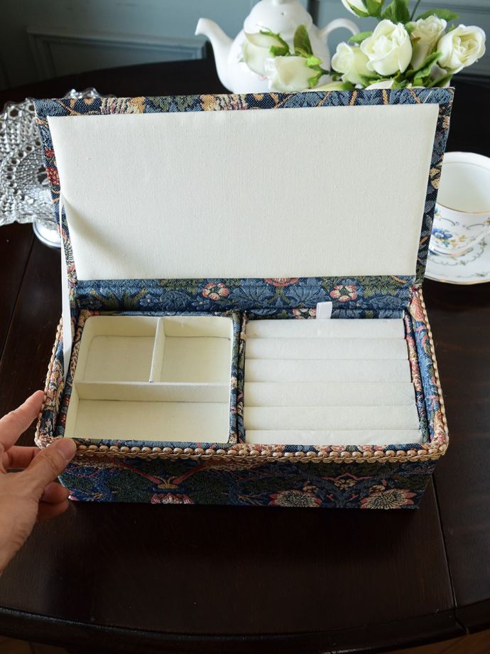 マルチボックス 小物入れ コスメボックス ジェニファーテイラー ウィリアムモリス マルチボックス 小物入れ コスメボックス ジェニファーテイラー