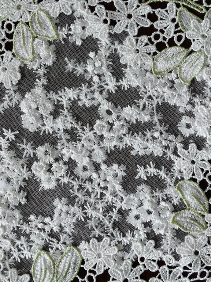 アンティーク調のレースマット