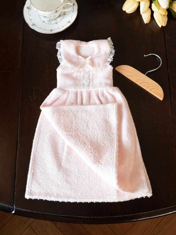 ドレス型のおしゃれなタオル