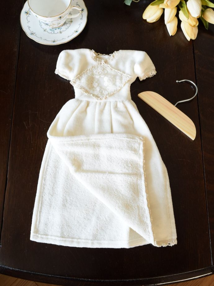 ドレス型のおしゃれなタオル