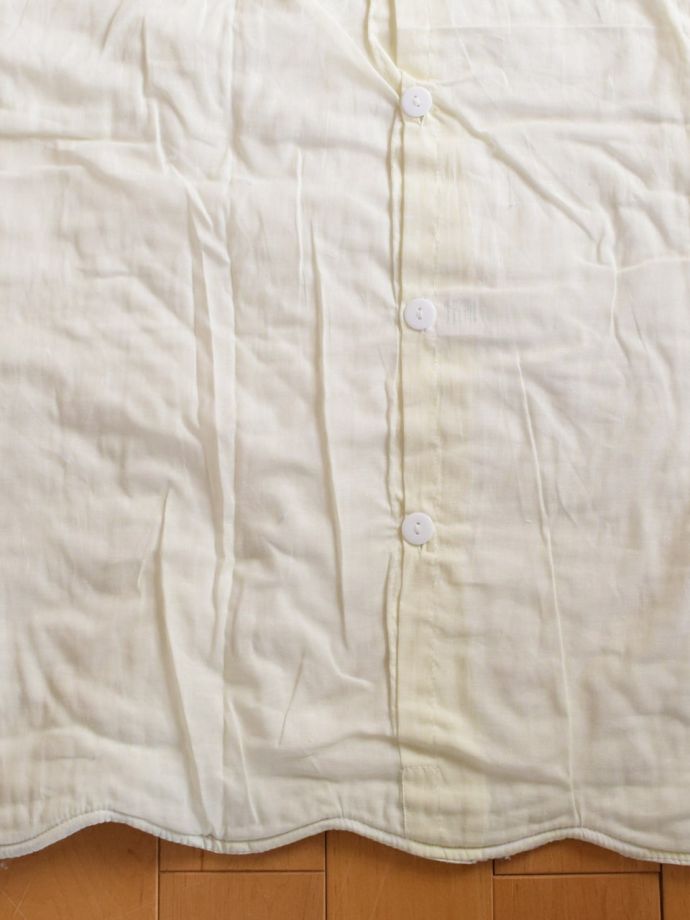 クッションカバーのボタン