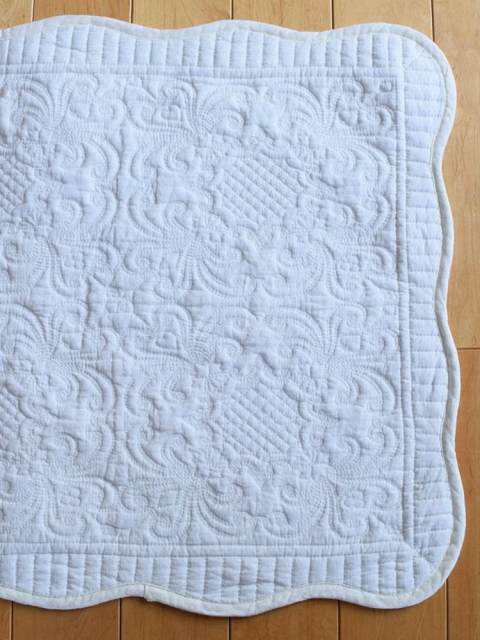 リバーシブルのキルトマット