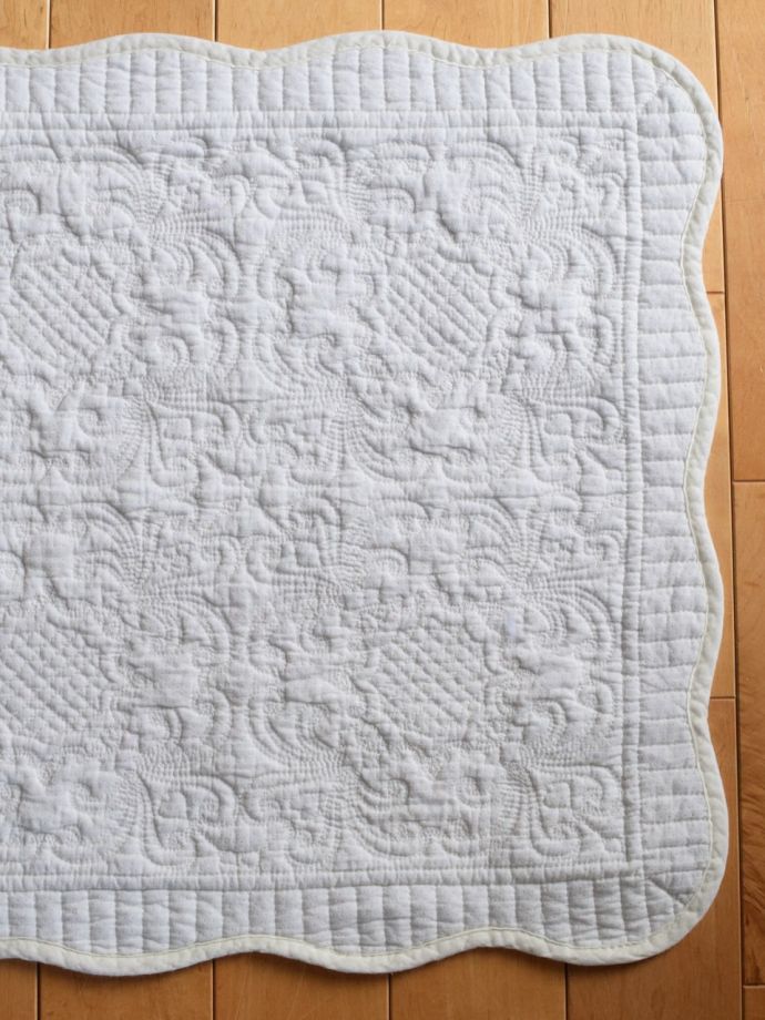 リバーシブルのキルトマット