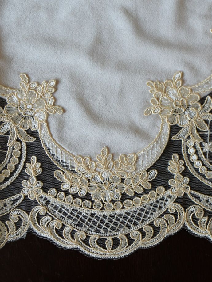 アンティーク調のレースマット