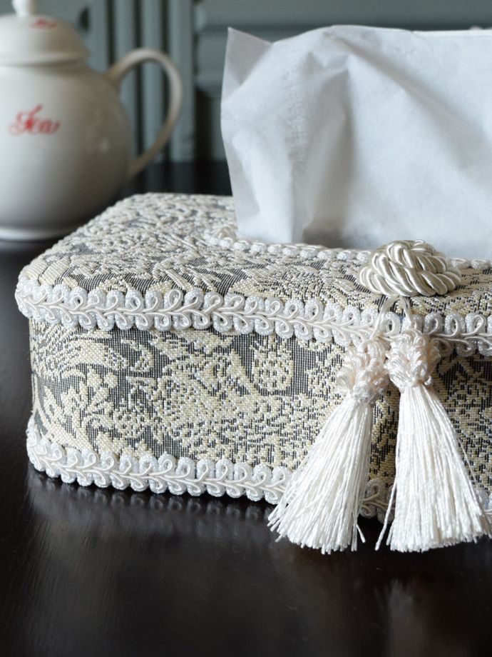 ウィリアムモリスデザインのティッシュケース