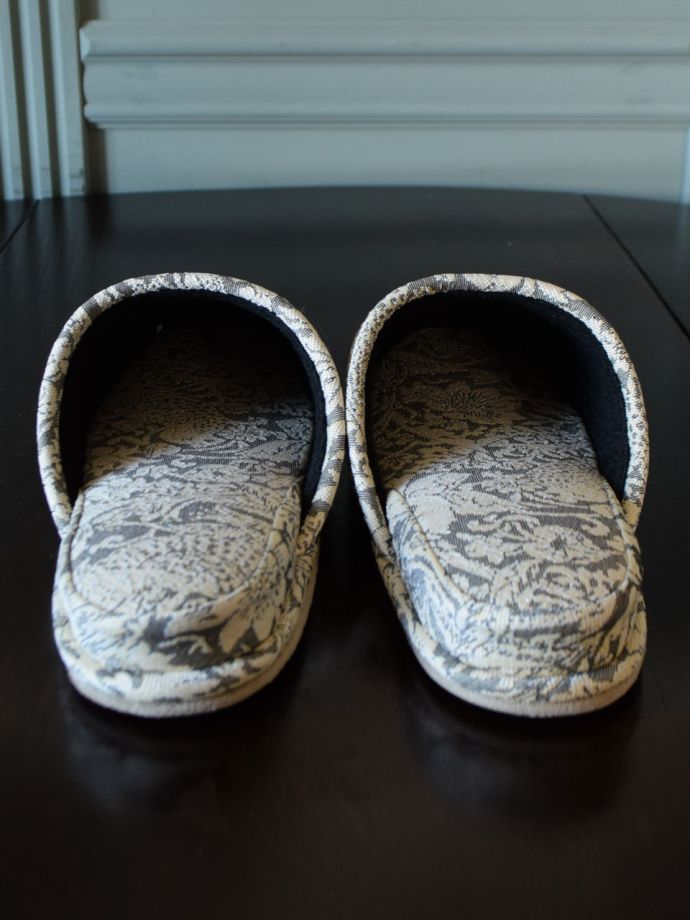 おしゃれなスリッパ