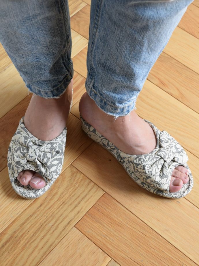 おしゃれなスリッパ