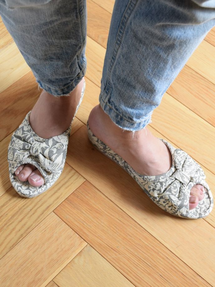 おしゃれなスリッパ