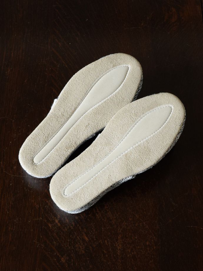 リボンスリッパの裏側