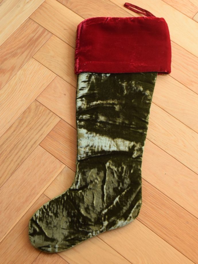 クリスマスオブジェの後ろ側