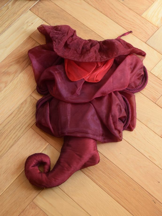 クリスマス雑貨の後ろ側