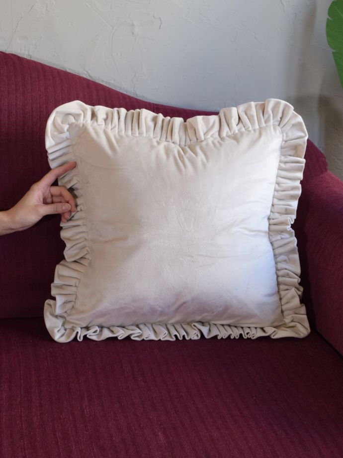 おしゃれなスクエア型クッション