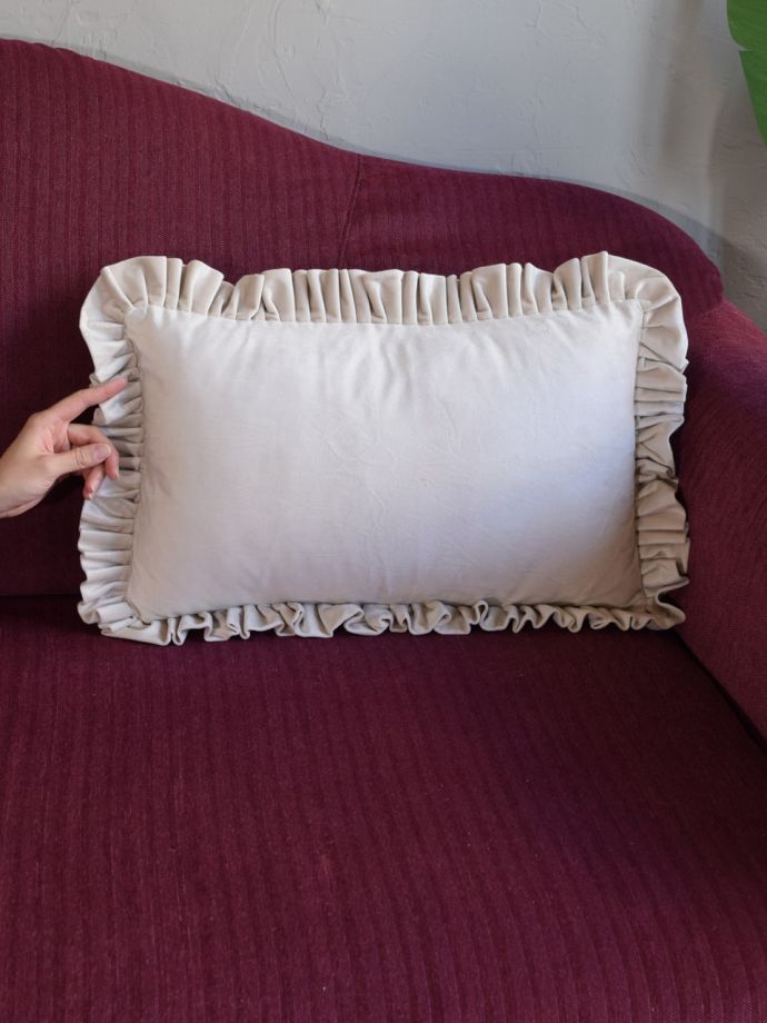 おしゃれなレクタングル型クッション