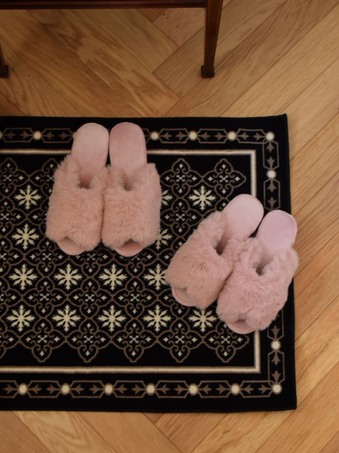 おしゃれなリボンスリッパ