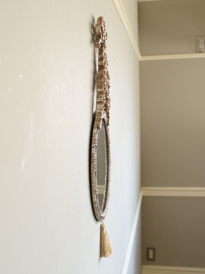 ウォールミラーの側面