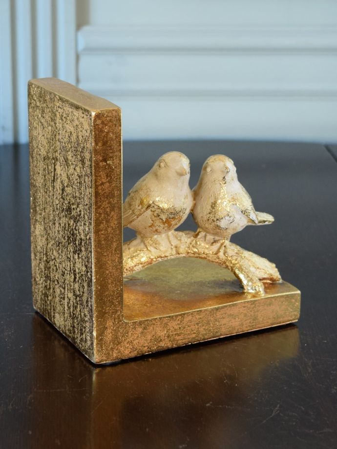 アンティーク調のブックエンド