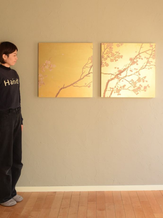 華やかなウォールパネル