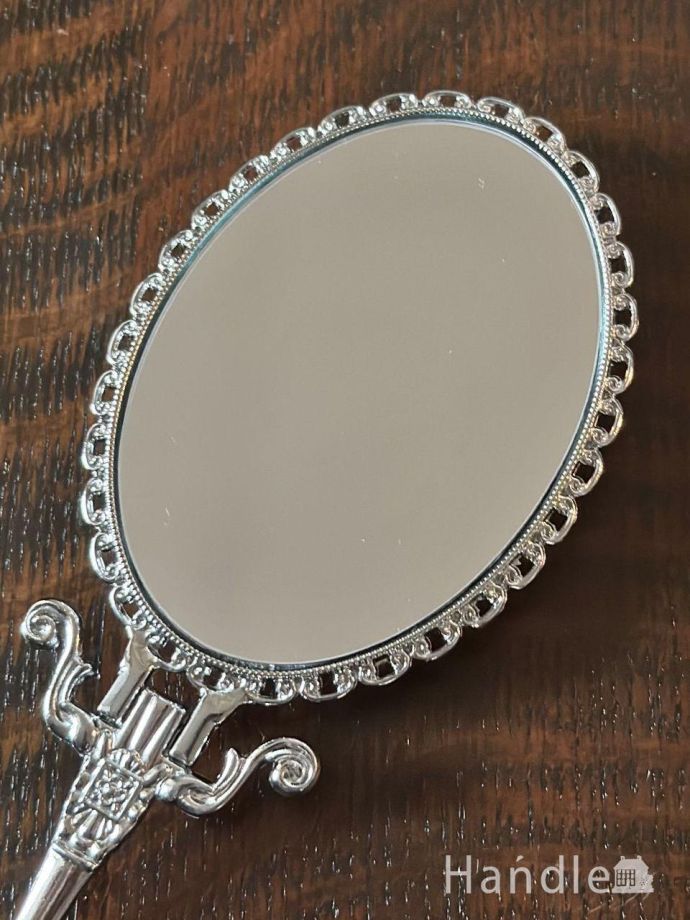 アンティーク風のおしゃれな手鏡