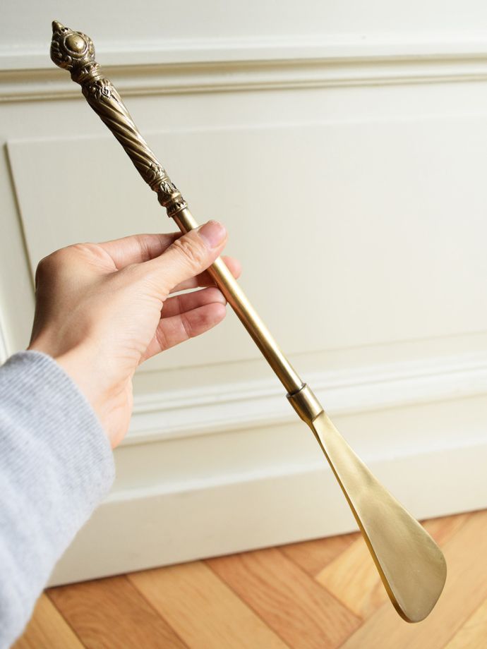 アンティーク風の靴べら