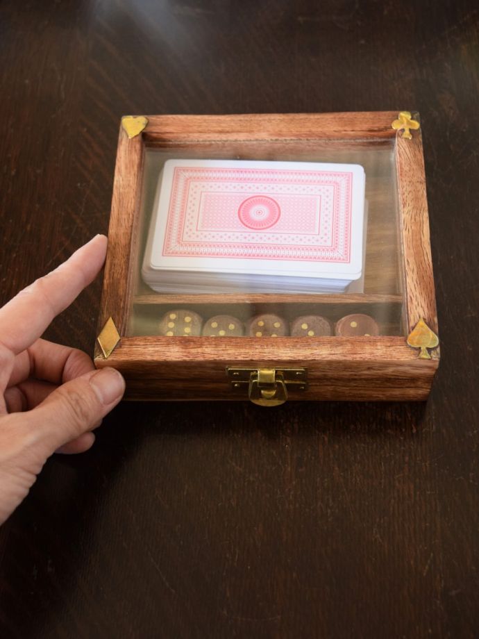 コンパクトなボックス収納