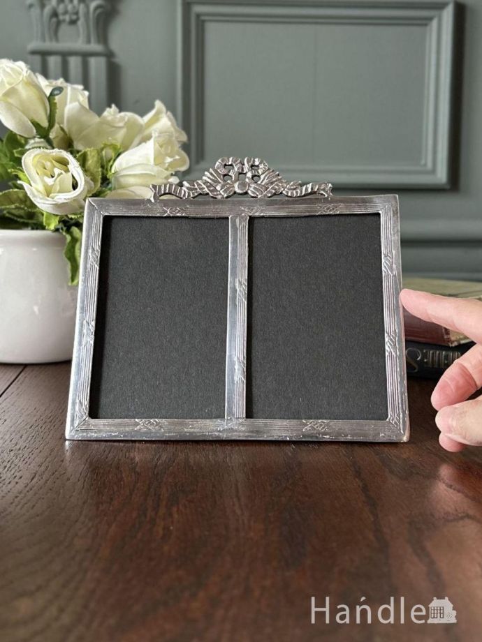 アンティーク風の写真立て