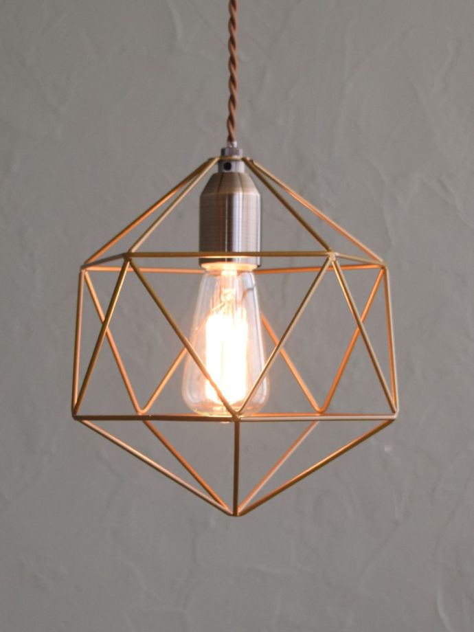 幾何学模様合おしゃれなペンダントライト