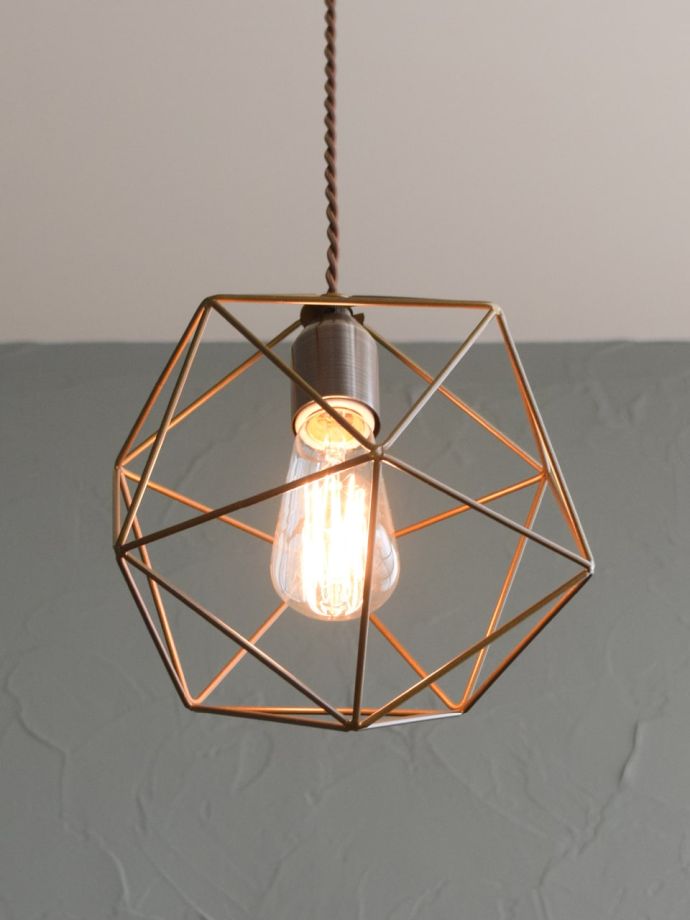 点灯後のペンダントライト