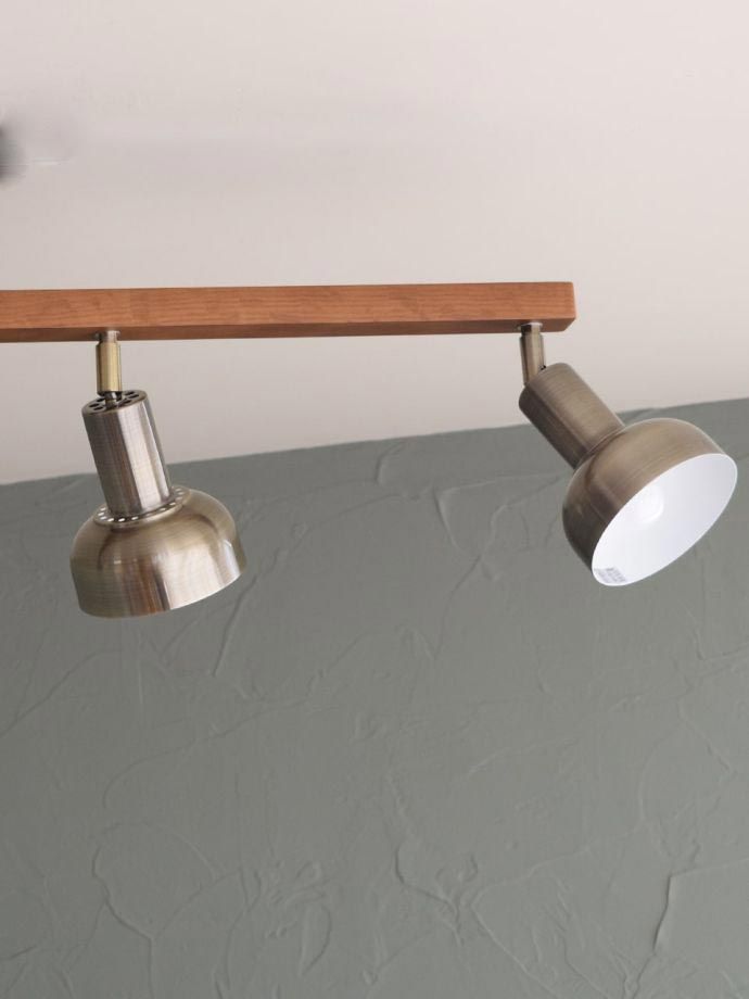 ビンテージ調のスポットライト