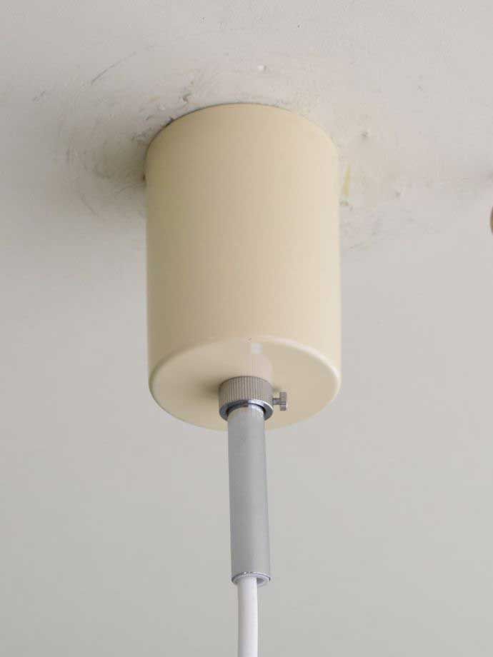 ペンダントライトの取り付け部分