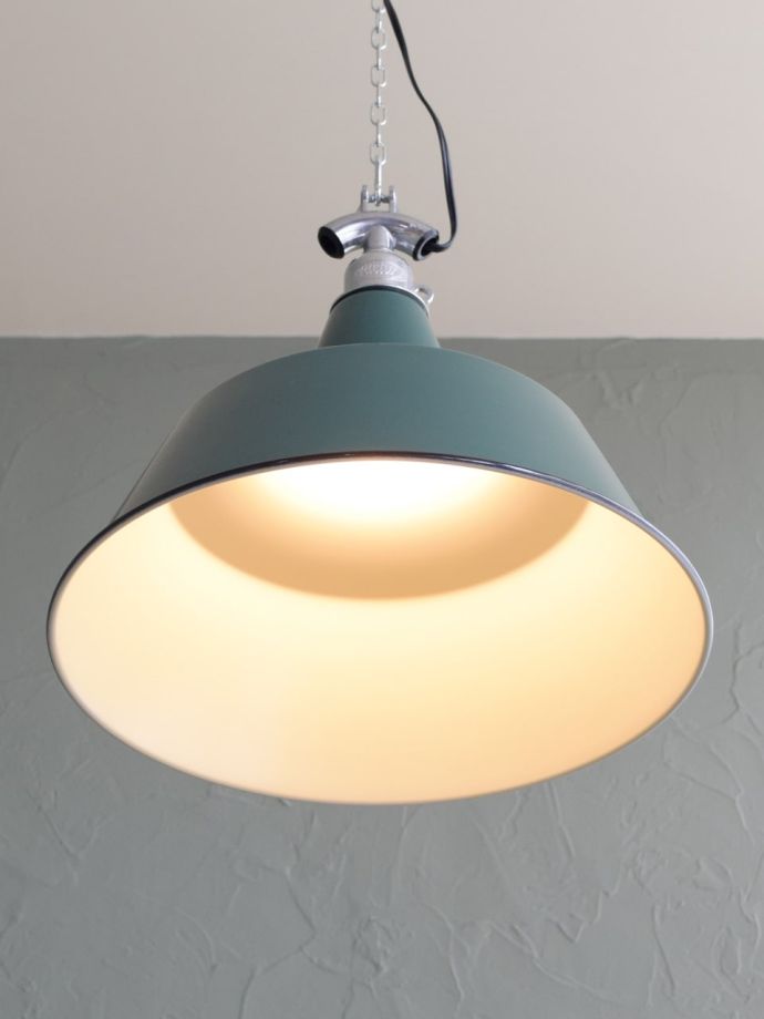 点灯後のペンダントライト