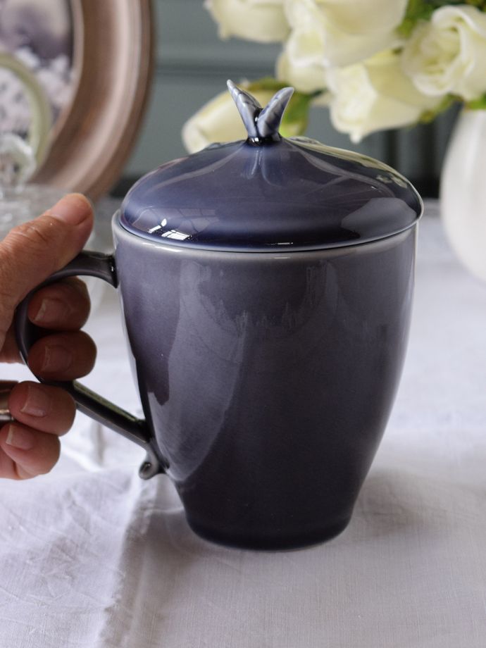 studio m'の蓋付きマグ