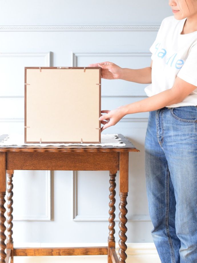 アートフレームの裏側