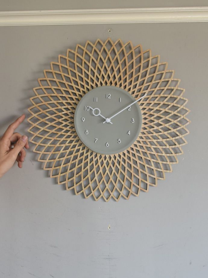 おしゃれな壁掛けの時計