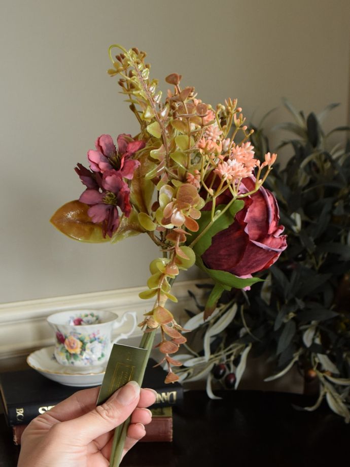 可愛いアンティーク調のお花