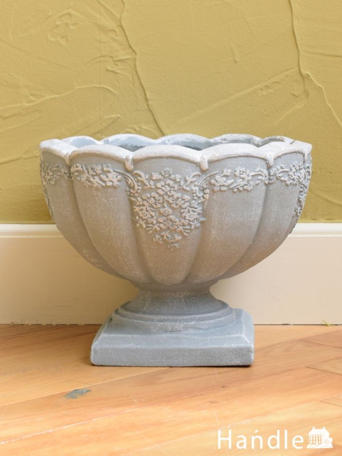 プランターの横