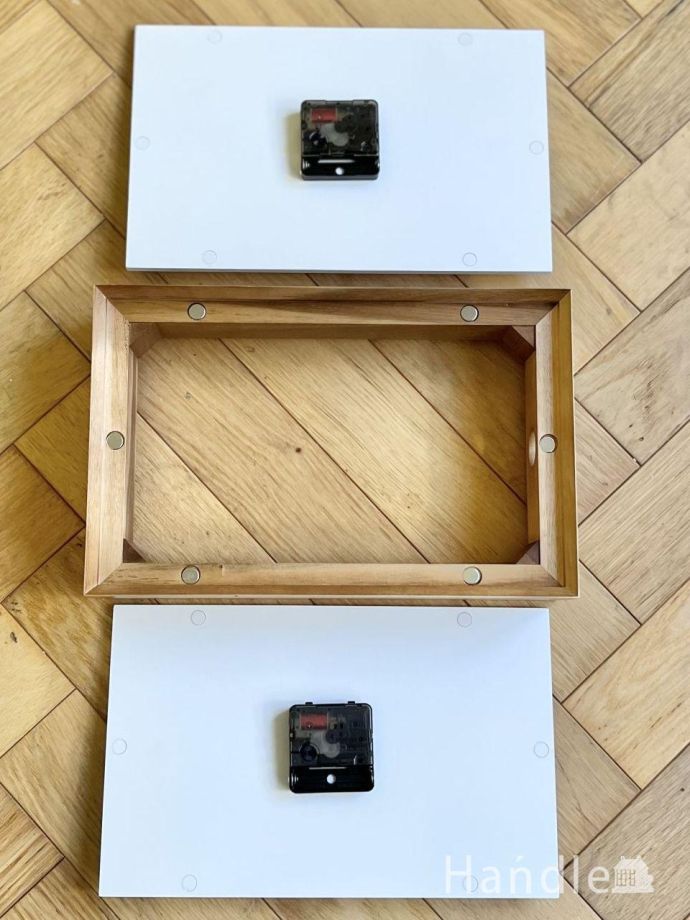 両面使いの時計