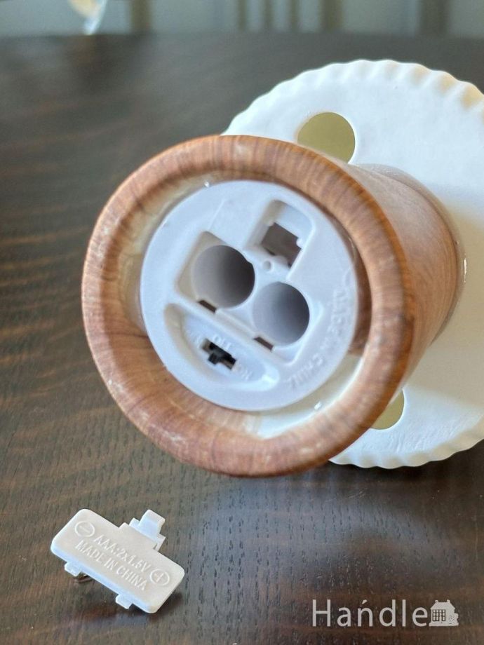 電池式のLEDライト