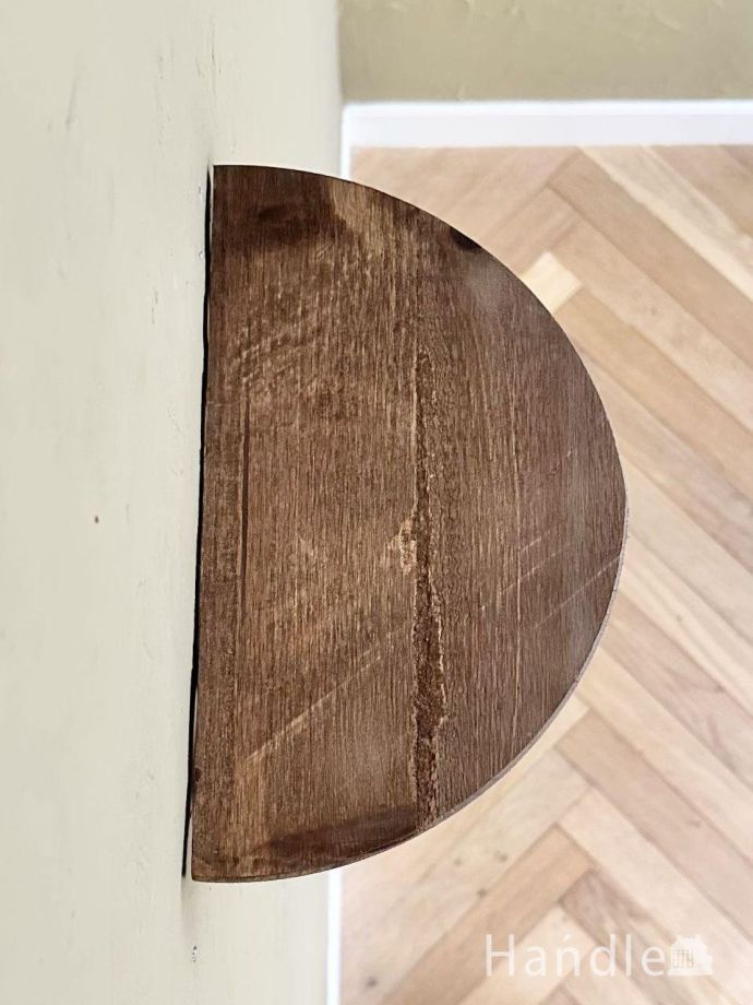 ウォールシェルフを上から見ると