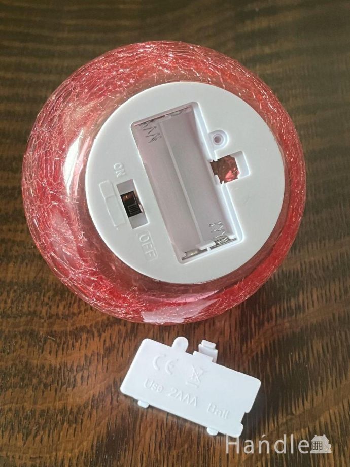 電池式のLEDライト