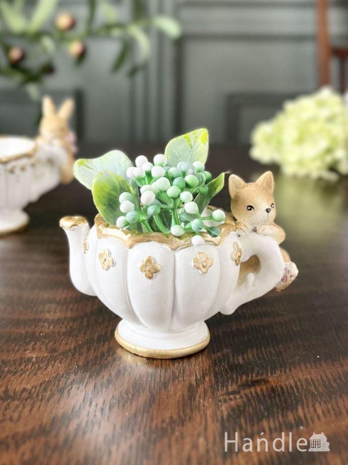 可愛いレジンポット