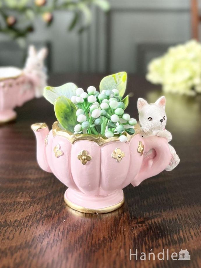 可愛いレジンポット