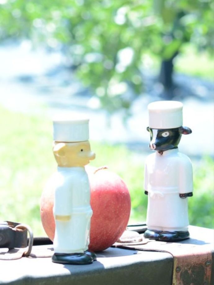 アンティーク調のキャニスター