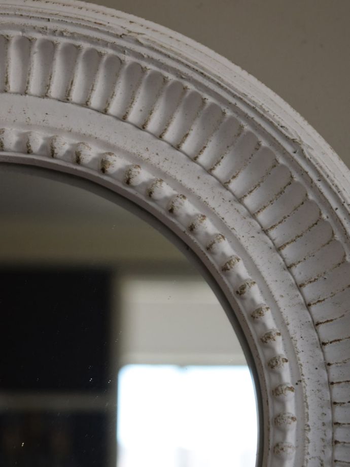 フランスアンティーク風のウォールミラー