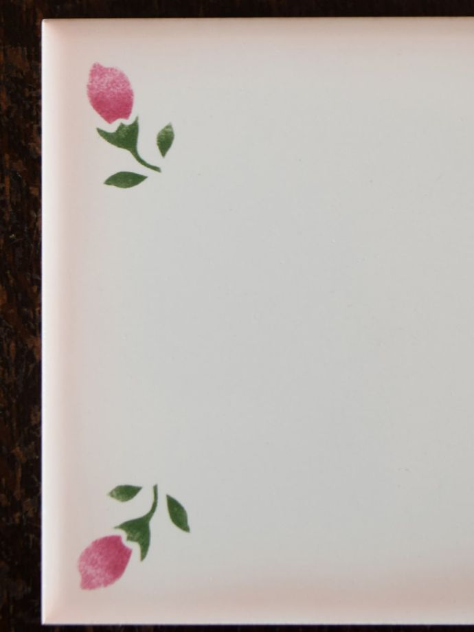 可愛いレトロデザインのタイル