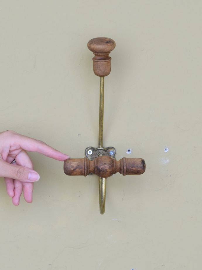 フレンチアンティーク調の壁フック