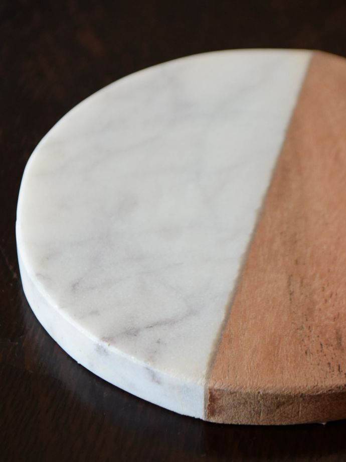 おしゃれな大理石のコースター