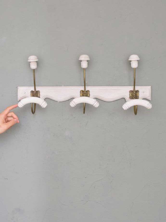 フレンチアンティーク調の壁フック