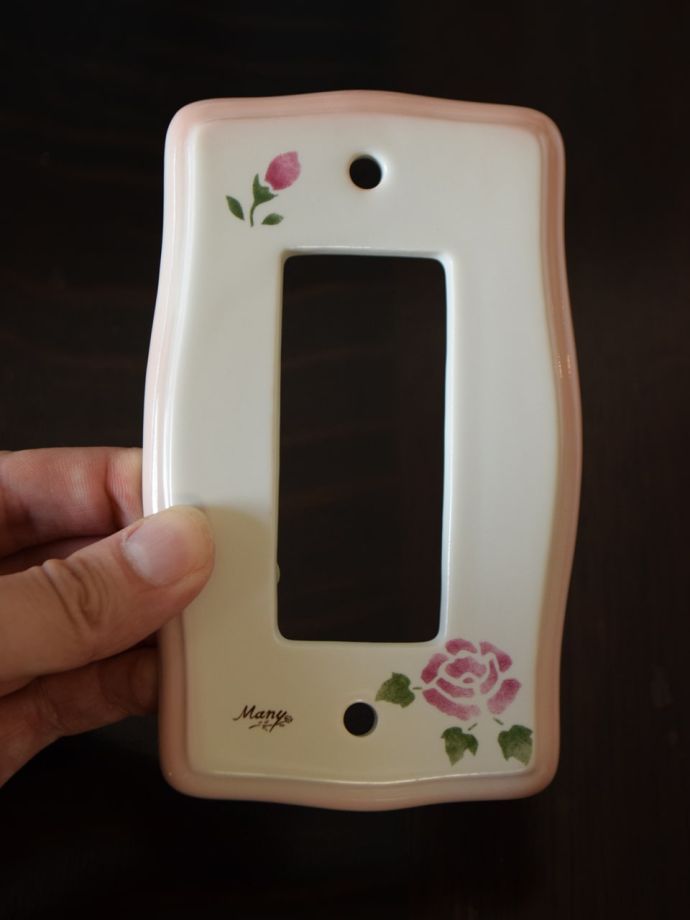 おしゃれなスイッチカバー