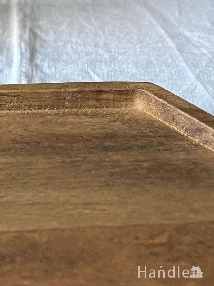 おしゃれな木製トレイ